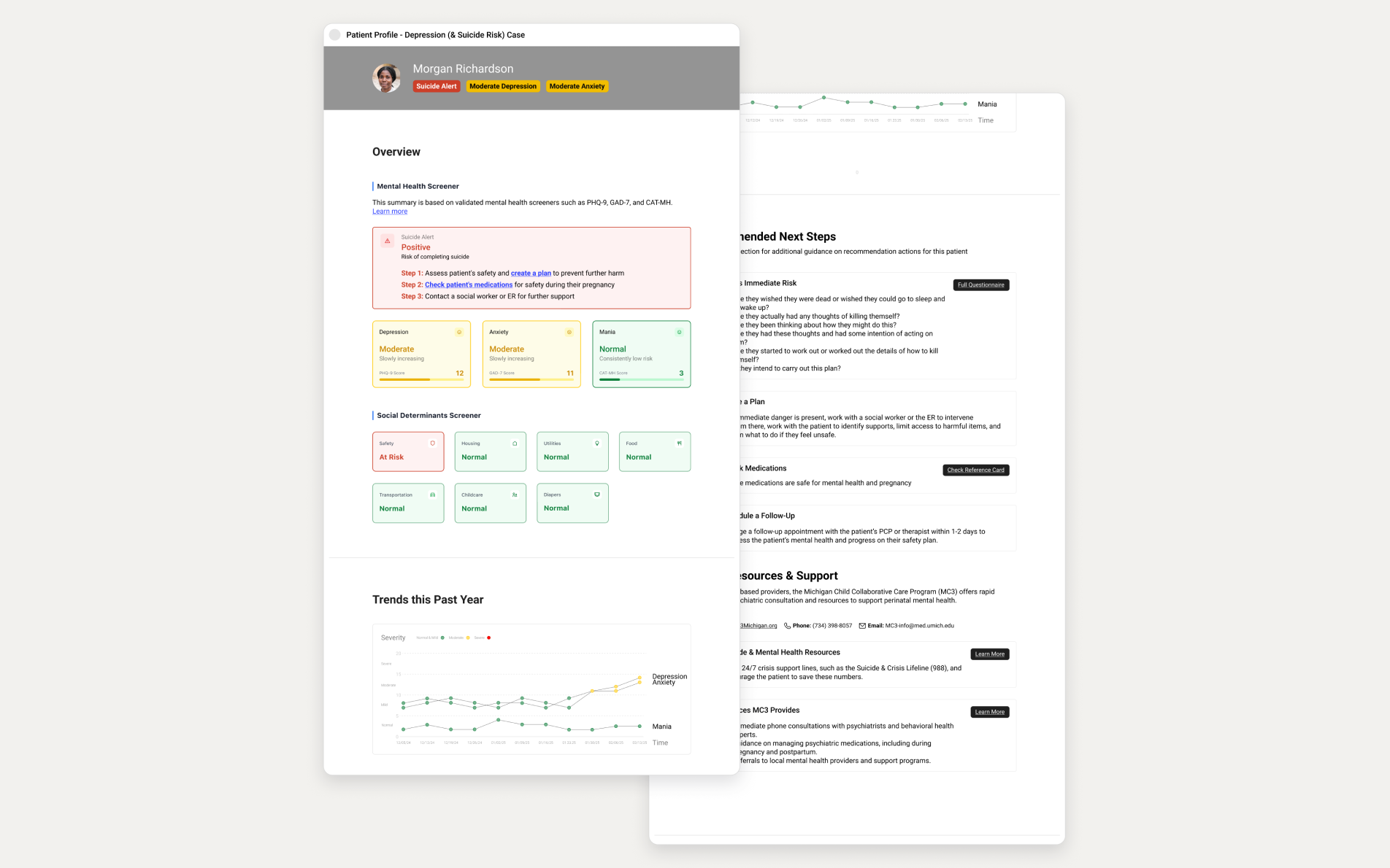 The original Clinexi PDF report