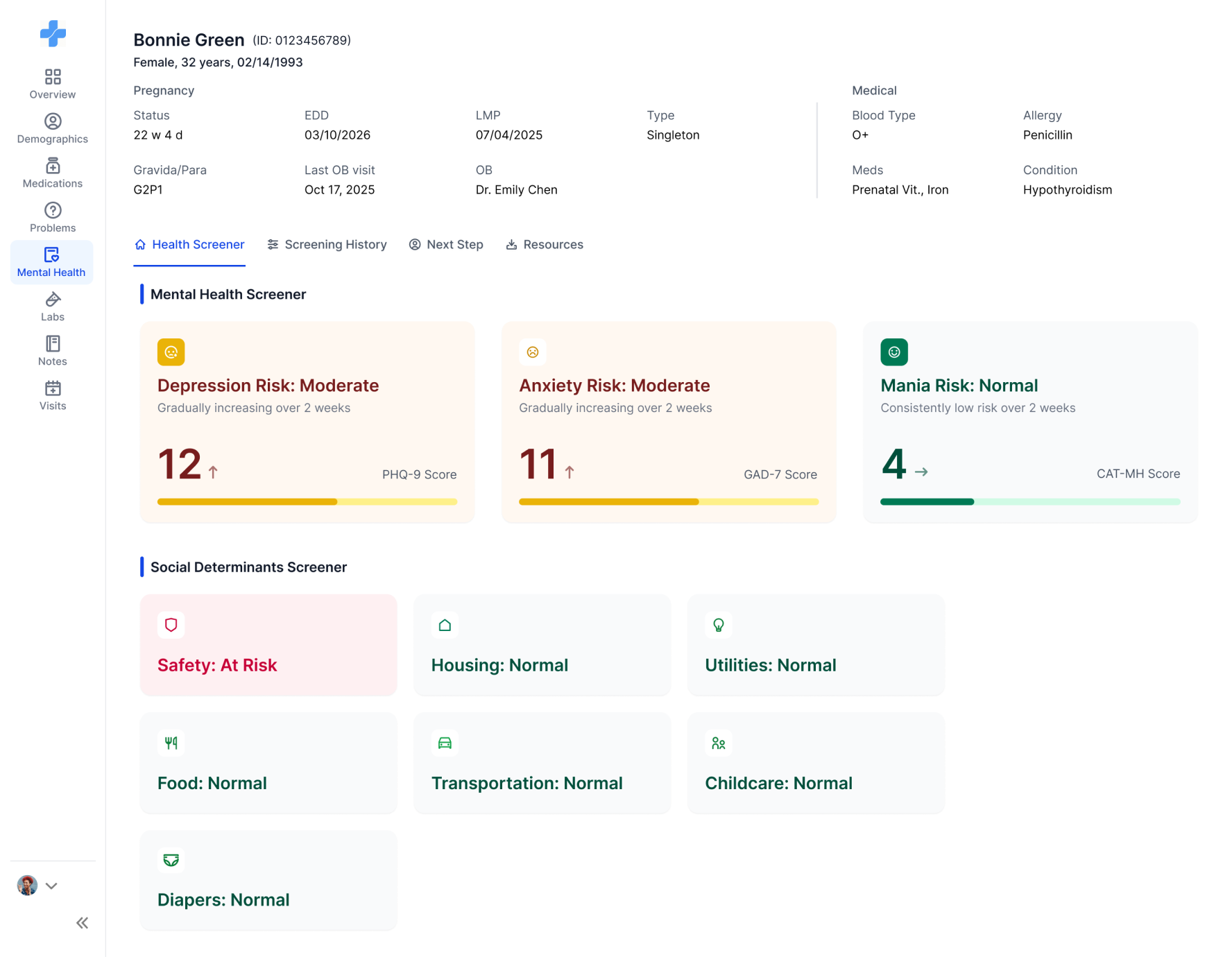 Clinexi — health screener before
