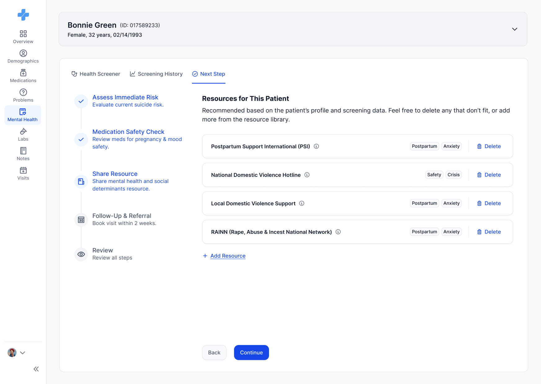 Clinexi — resources final