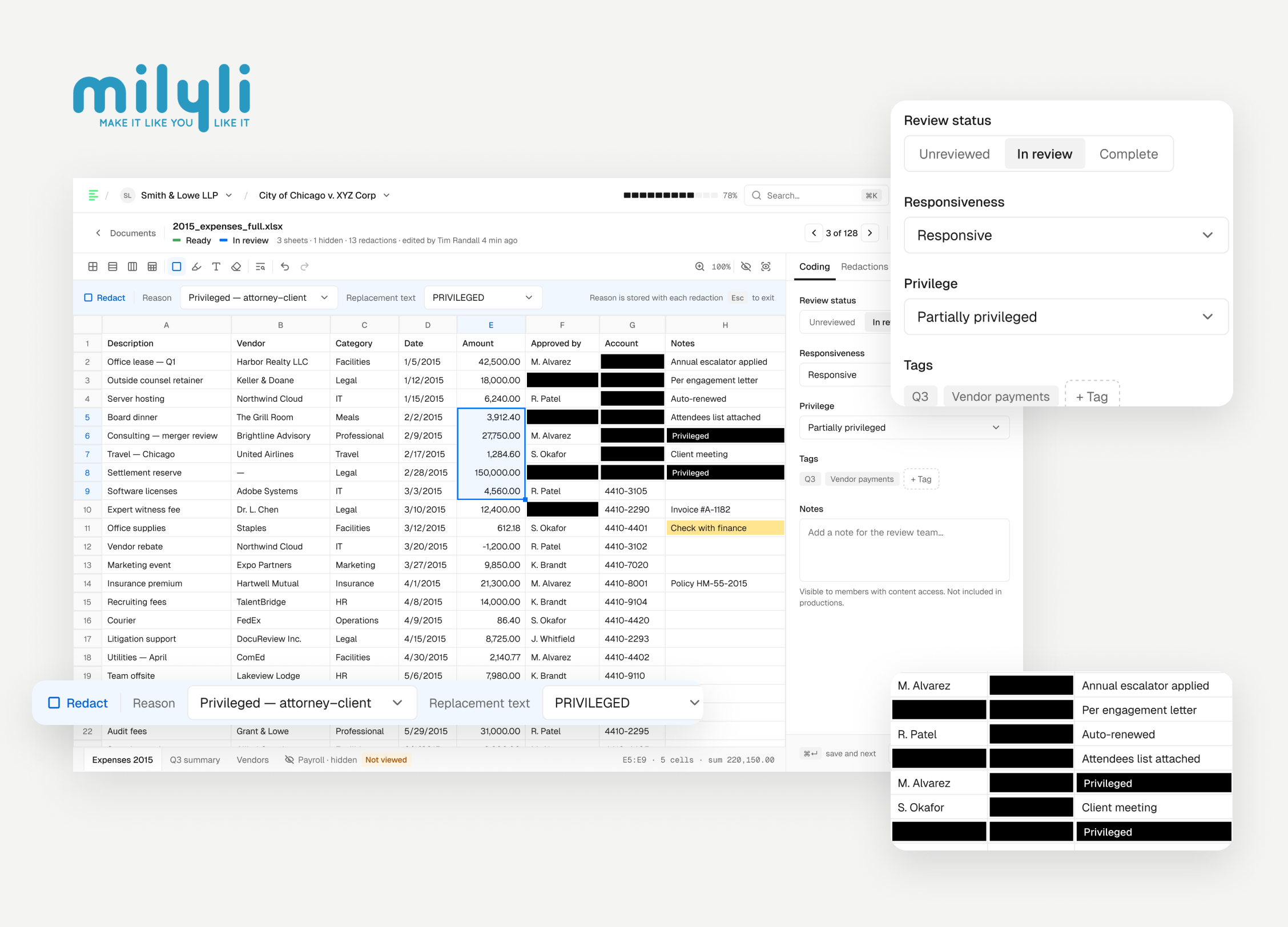 Blackout: Legal Operations & Document Review Platform — cover