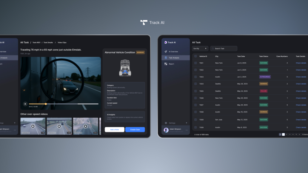 TrackAI: A Dual-End System for Autonomous Truck Safety — cover